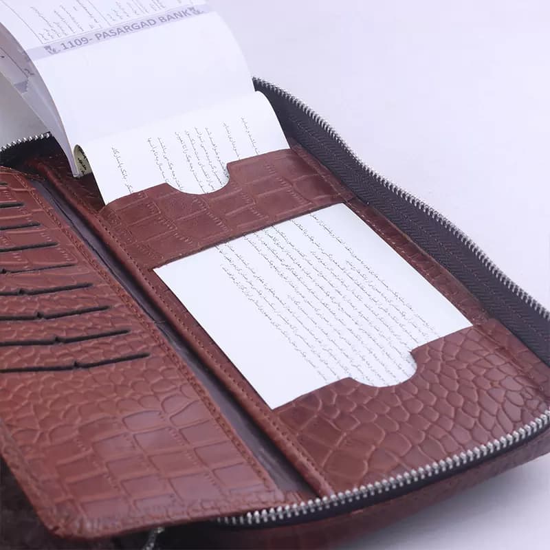 کیف دستی مردانه چرم چرمسال کد 91 — تصویر ۵