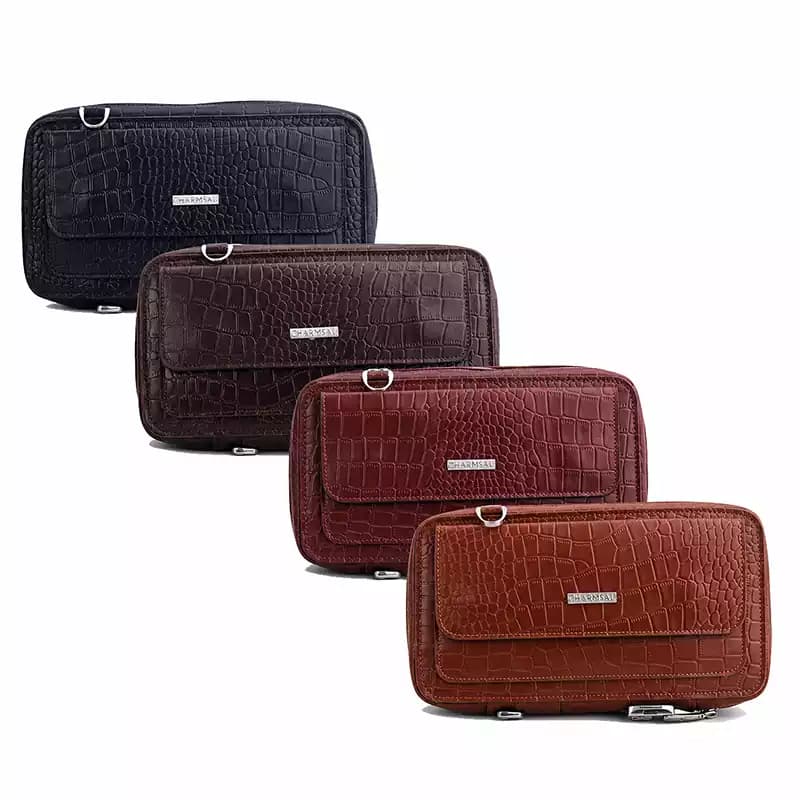 کیف دستی مردانه چرم چرمسال کد 91