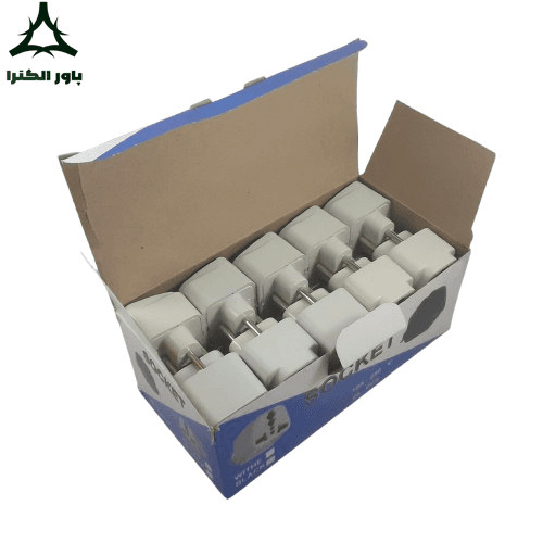 تبدیل 3 به 2 همه کاره SOCKET | بسته 20 عددی — تصویر ۷