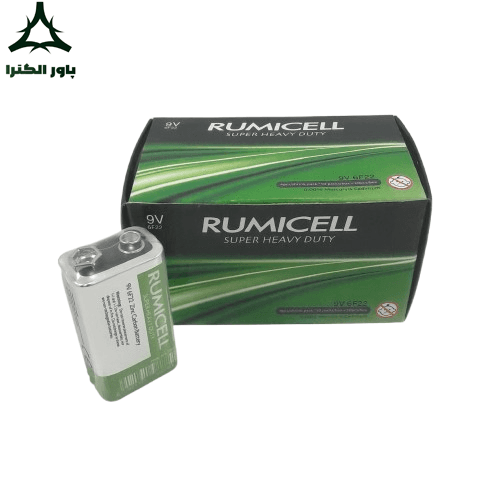 باتری 9 ولت کتابی رامیسل RUMICELL | بسته 10 عددی
