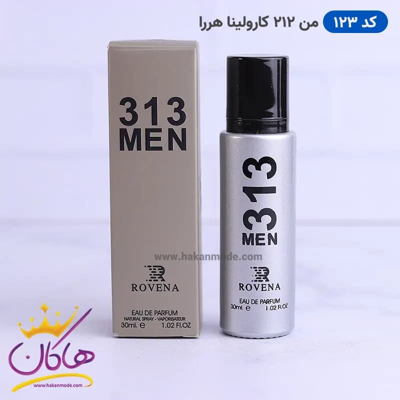 ادکلن کارولینا هررا 212 مردانه روونا 30 میل | Rovena 313 Men — تصویر ۵