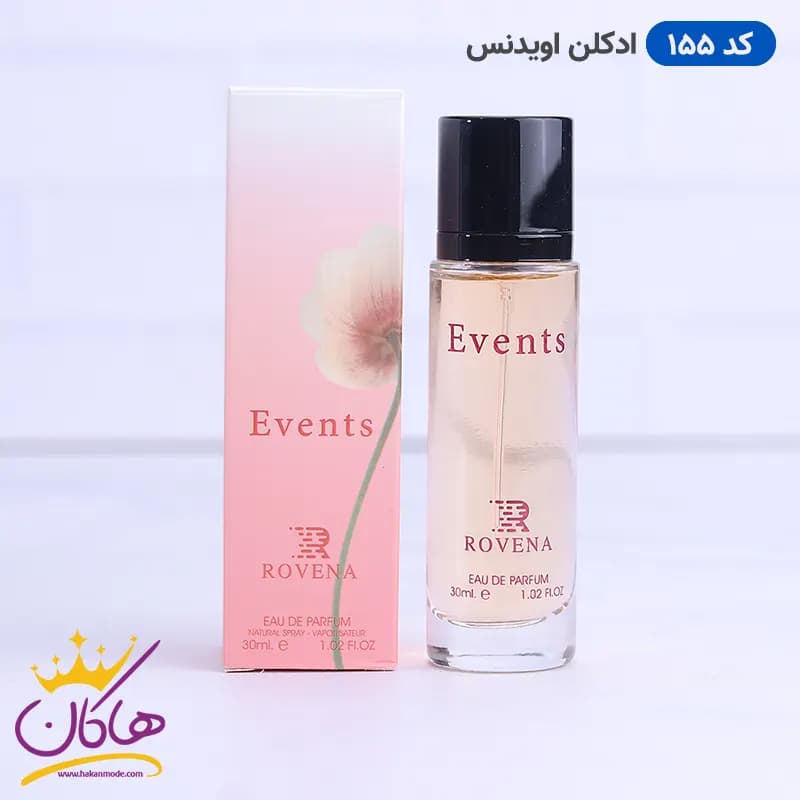 ادکلن جیبی روونا 155 اویدنس صورتی 30 میل | ROVENA 155 Events — تصویر ۵