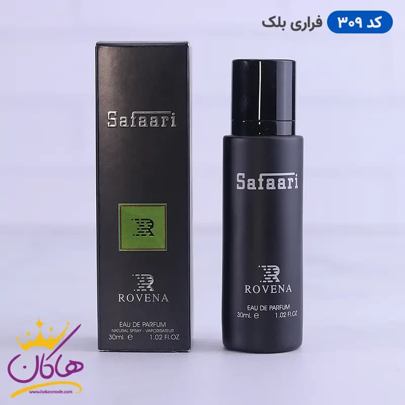 ادکلن فراری بلک روونا جیبی 30 میل کد 309 | ROVENA Sataari 309 — تصویر ۵