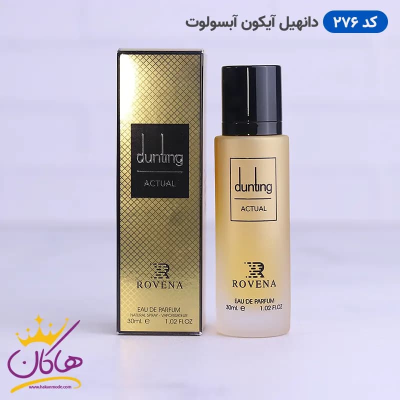 ادکلن جیبی روونا دانهیل آیکون آبسولوت طلایی 30 میل | ROVENA 276 — تصویر ۳