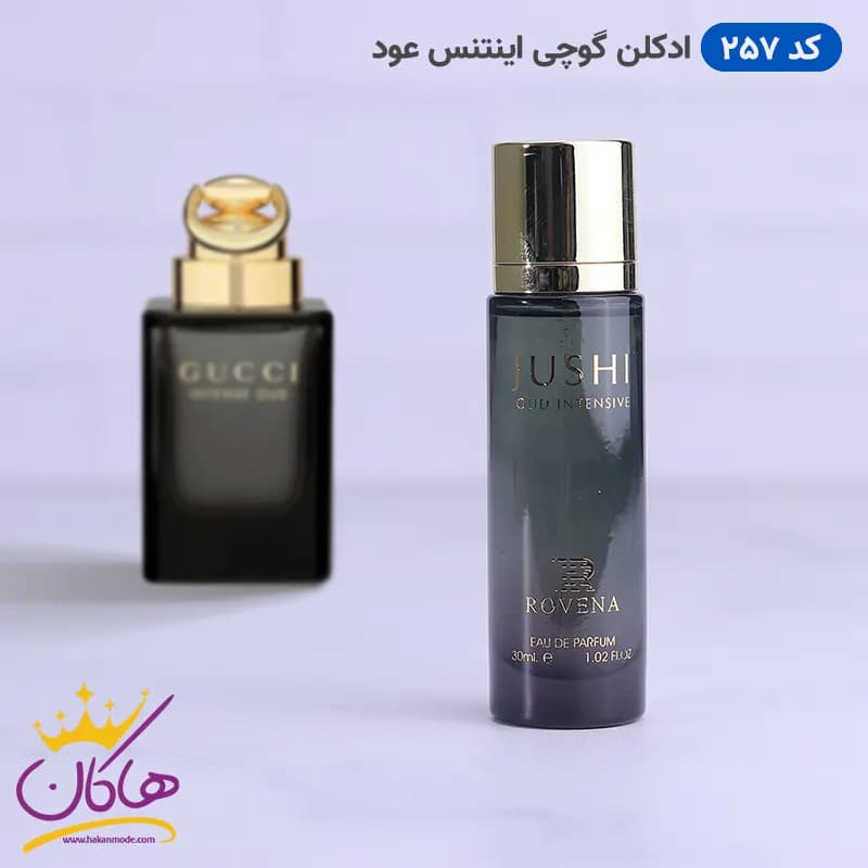 ادکلن جیبی گوچی اینتنس عود روونا 30 میل کد 257 | ROVENA 257 Jushi Oud Intensive — تصویر ۲