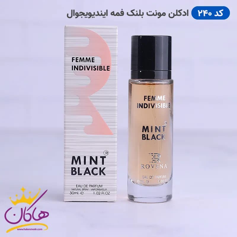 ادکلن جیبی ایندیویجوال فمه مونت بلنک روونا 30 میل کد 240 | ROVENA Femme Indivisible 240 — تصویر ۳