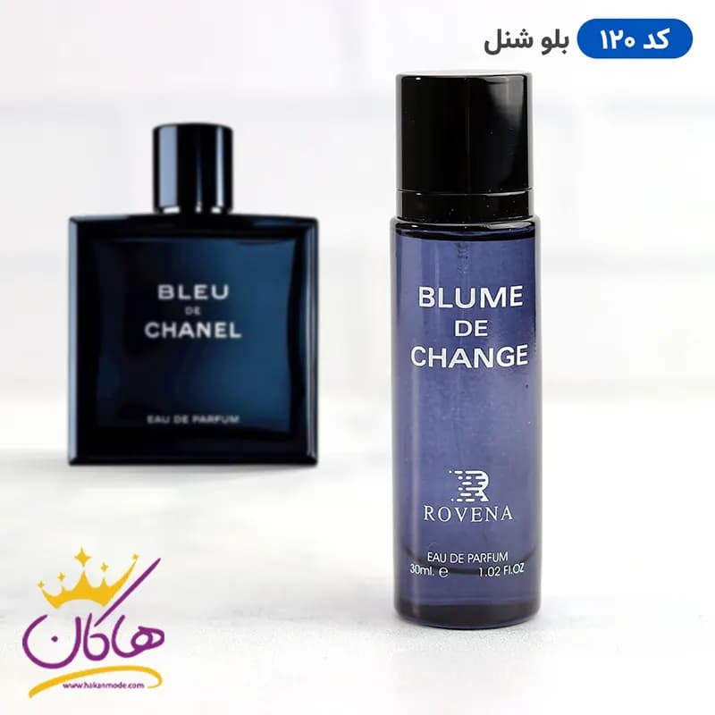 ادکلن روونا جیبی بلو چنل 30 میل کد ۱۲۰ | Rovena blue chanel — تصویر ۲