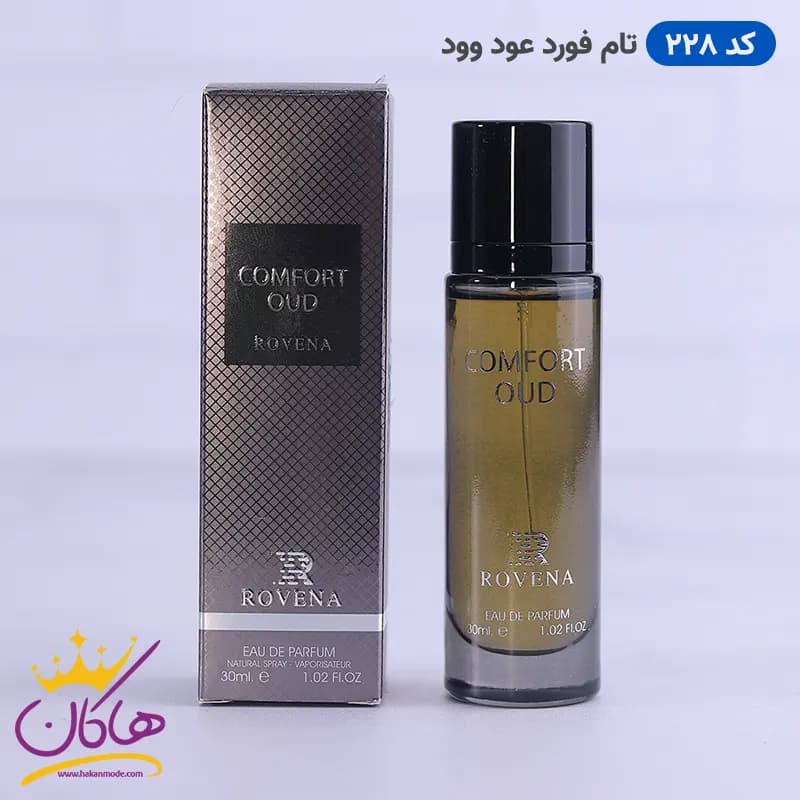 ادکلن جیبی روونا تام فورد عود 30 میل کد 228 | 228 Rovena Comfort Oud — تصویر ۵