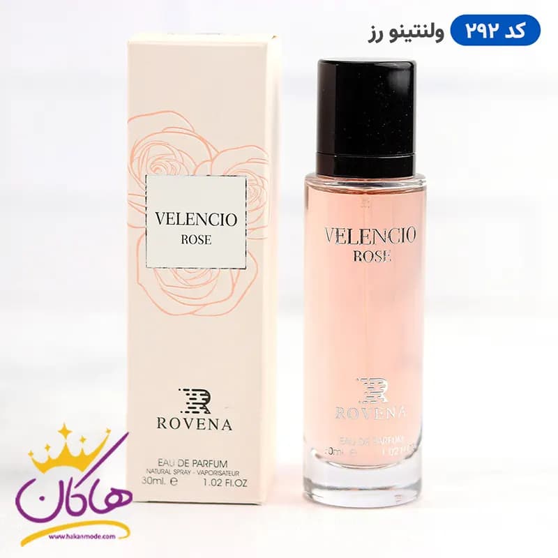 ادکلن ولنتینو رز 30 میل رونا | Rovena Velencio Rose — تصویر ۵