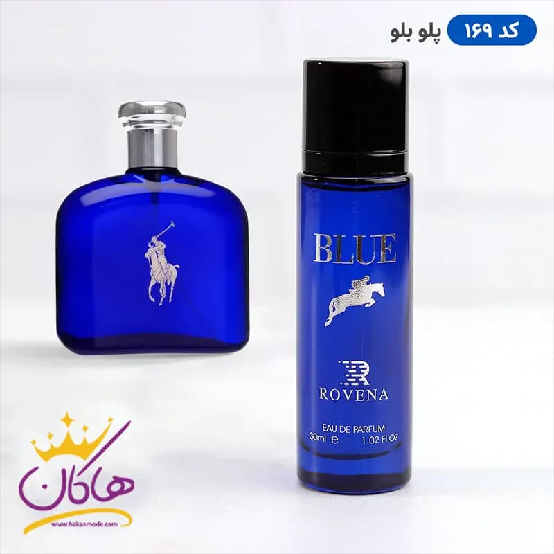 ادکلن جیبی پولو بلو روونا کد ۱۶۹ | ROVENA POLO BLUE — تصویر ۴