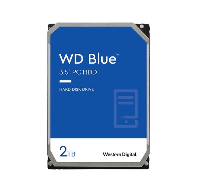 هارد اینترنال وسترن دیجیتال Blue مدل Western Digital CMR ظرفیت 2 ترابایت — تصویر ۲