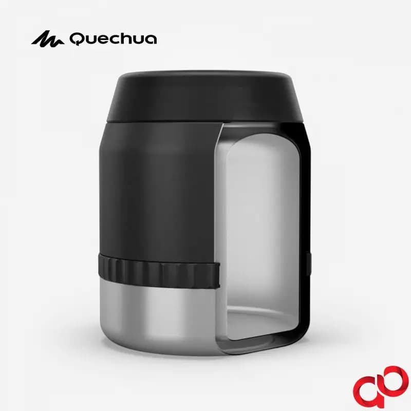 ظرف غذای عایق حرارتی کچوا – مشکی – 0.8 لیتر مدل MH500 — تصویر ۵