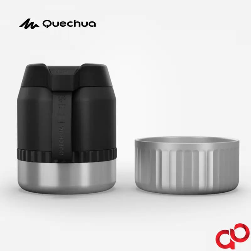 ظرف غذای عایق حرارتی کچوا – مشکی – 0.8 لیتر مدل MH500 — تصویر ۴