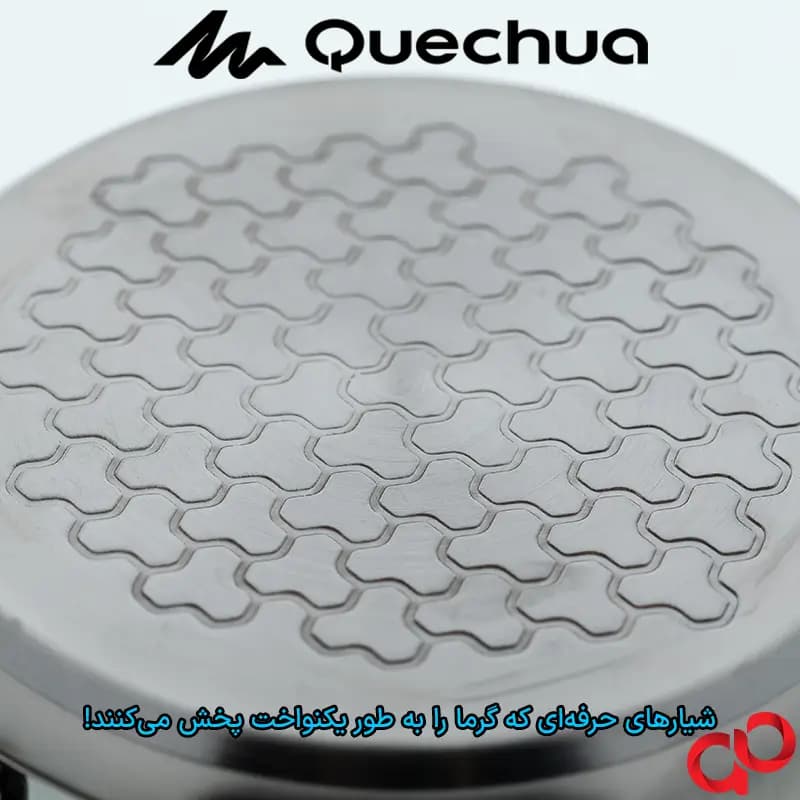 ست ظروف کمپینگ دو نفره کچوا مدل MH500 — تصویر ۸