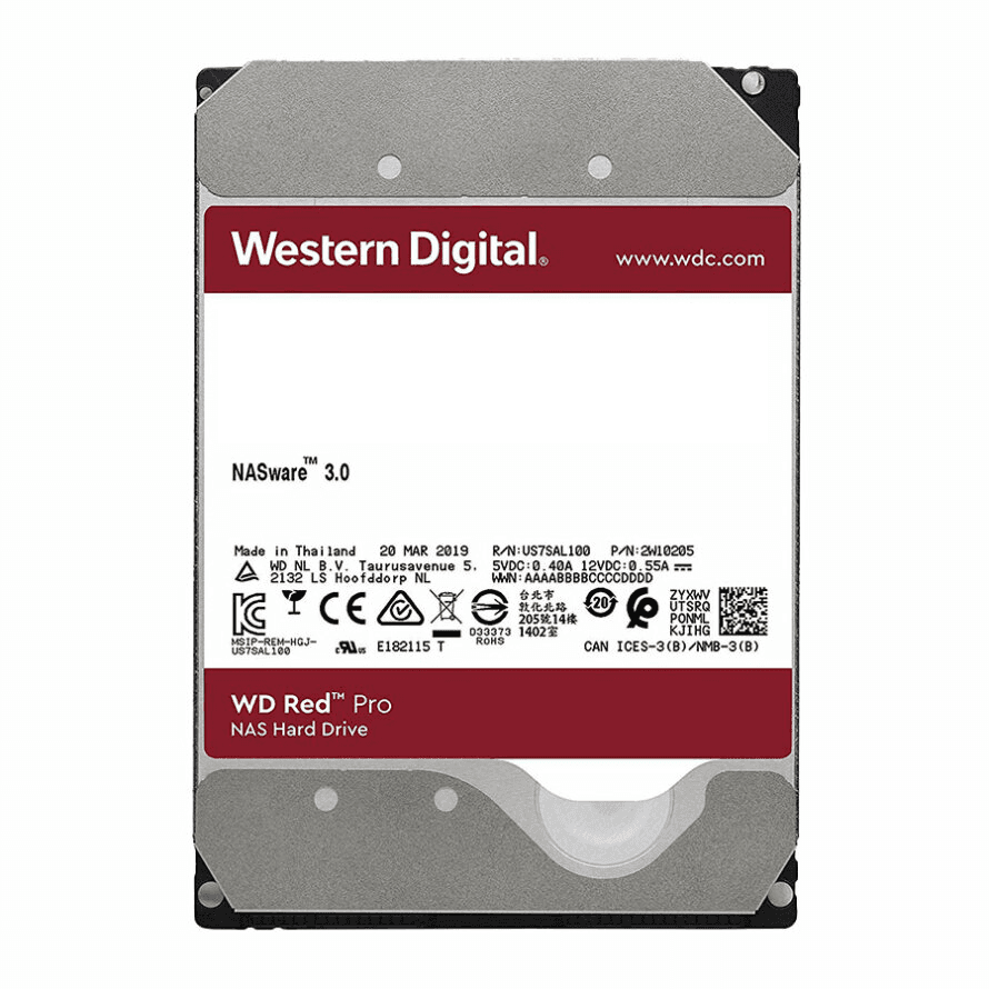 هارد دیسک اینترنال وسترن دیجیتال Western Digital Red Pro – 4TB — تصویر ۴