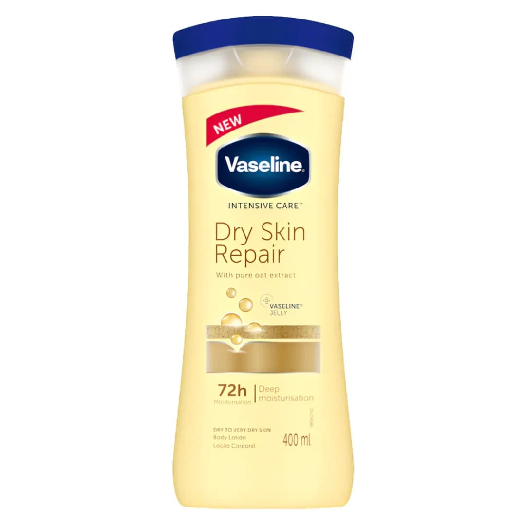 لوسیون بدن وازلین مدل Dry Skin Repair