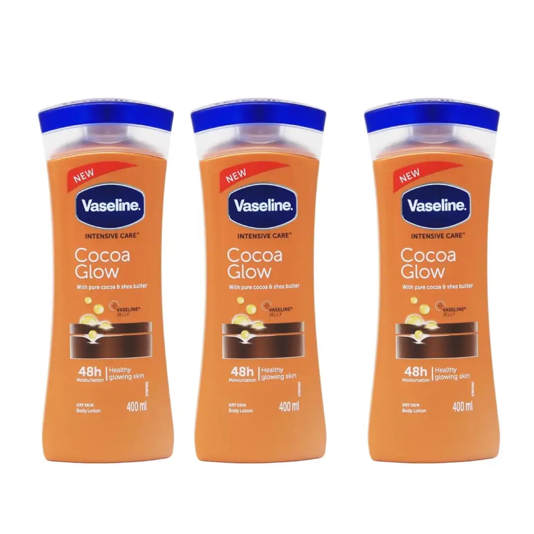 لوسیون بدن وازلین مدل Cocoa Glow — تصویر ۷