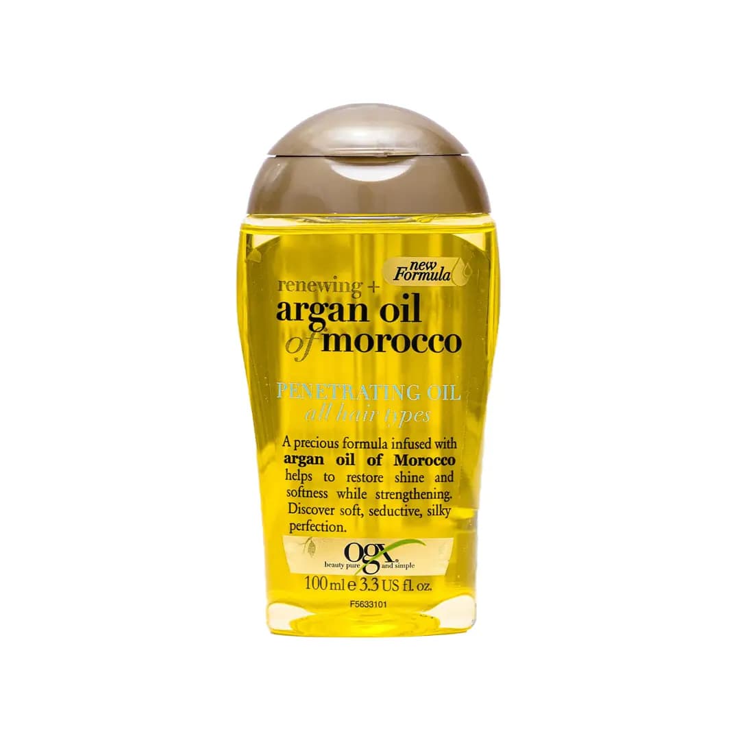 روغن آرگان خالص مراکشی او جی ایکس مناسب انواع مو مدل Penetrating