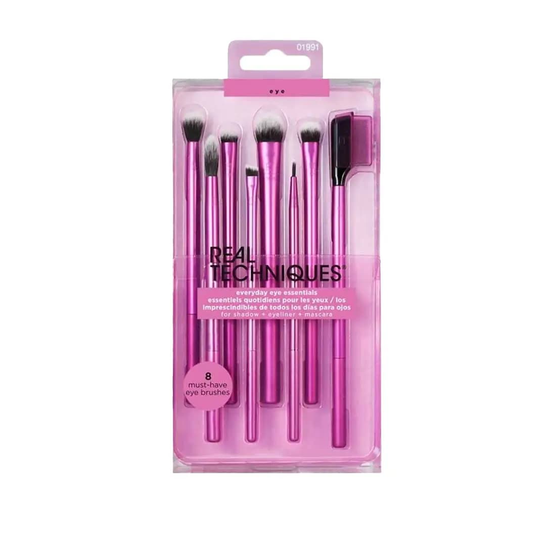 ست براش آرایش چشم ریل تکنیک 8 عددی مدل Everyday Eye Essentials — تصویر ۵