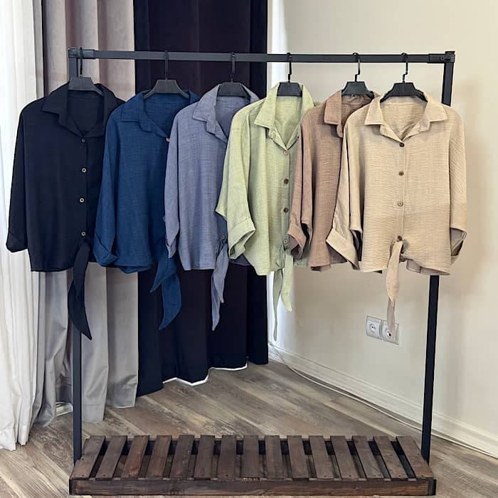 شومیز دخترانه گره ای صوفیا