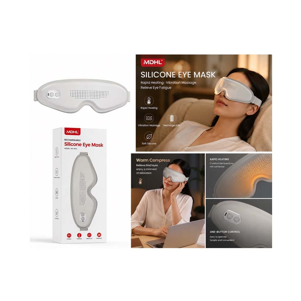 ماساژور چشم شارژی سیلیکونی مدل MDHL MD-9912 — تصویر ۶