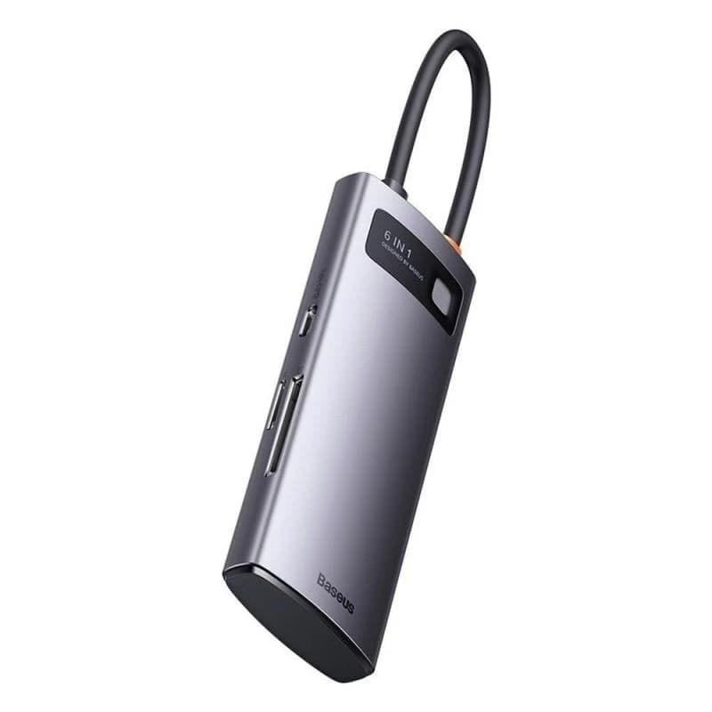 هاب 6 پورت بیسوس Baseus BS-OH042 Hub Type-C 6IN1 — تصویر ۶