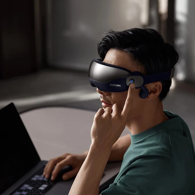 ماساژور برقی چشم فیلیپس Philips PPM2702 Eye Mask Massager — تصویر ۱۲