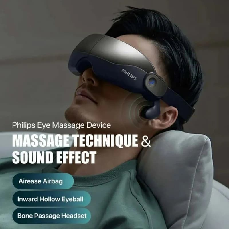 ماساژور برقی چشم فیلیپس Philips PPM2702 Eye Mask Massager — تصویر ۸