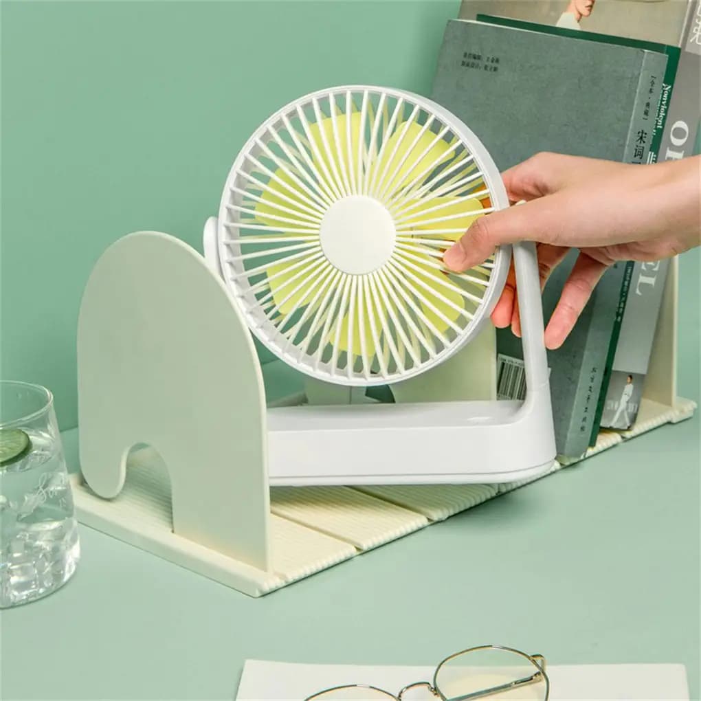 فن رومیزی و دیواری شارژی شیائومی مدل MOTI Wall Mounted Desktop Fan MT6 — تصویر ۹