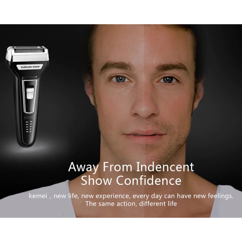 ماشین اصلاح 3 کاره کیمی مدل Kemei Km-6559 Electric Razor — تصویر ۱۱