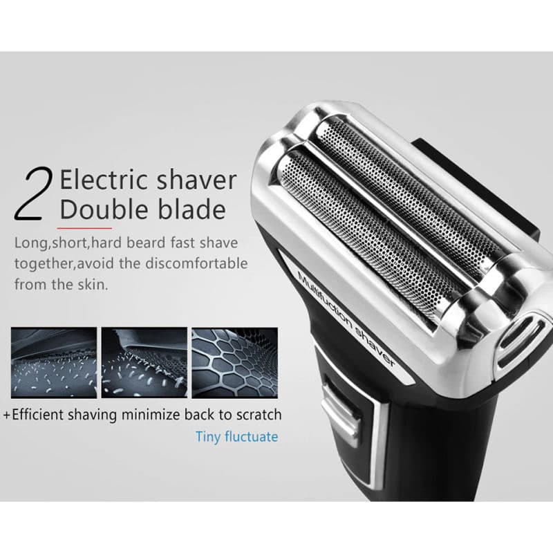 ماشین اصلاح 3 کاره کیمی مدل Kemei Km-6559 Electric Razor — تصویر ۳
