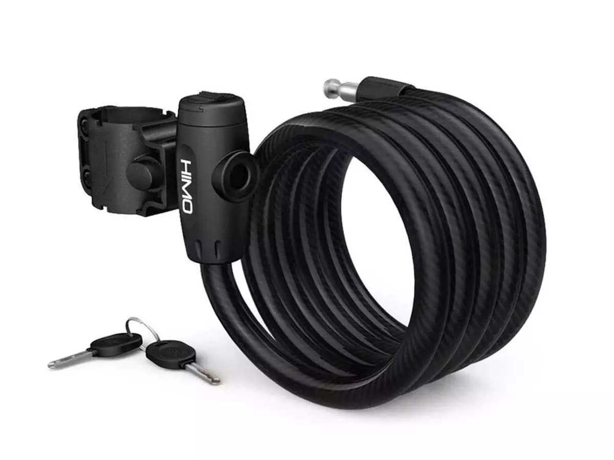 قفل کابلی فولادی دوچرخه شیائومی Xiaomi Youpin HIMO L150 Portable Folding Cable Lock — تصویر ۱۰