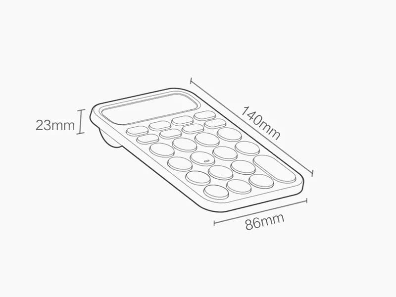 ماشین حساب شیائومی Xiaomi MIIIW MWCL01 Calculator — تصویر ۸