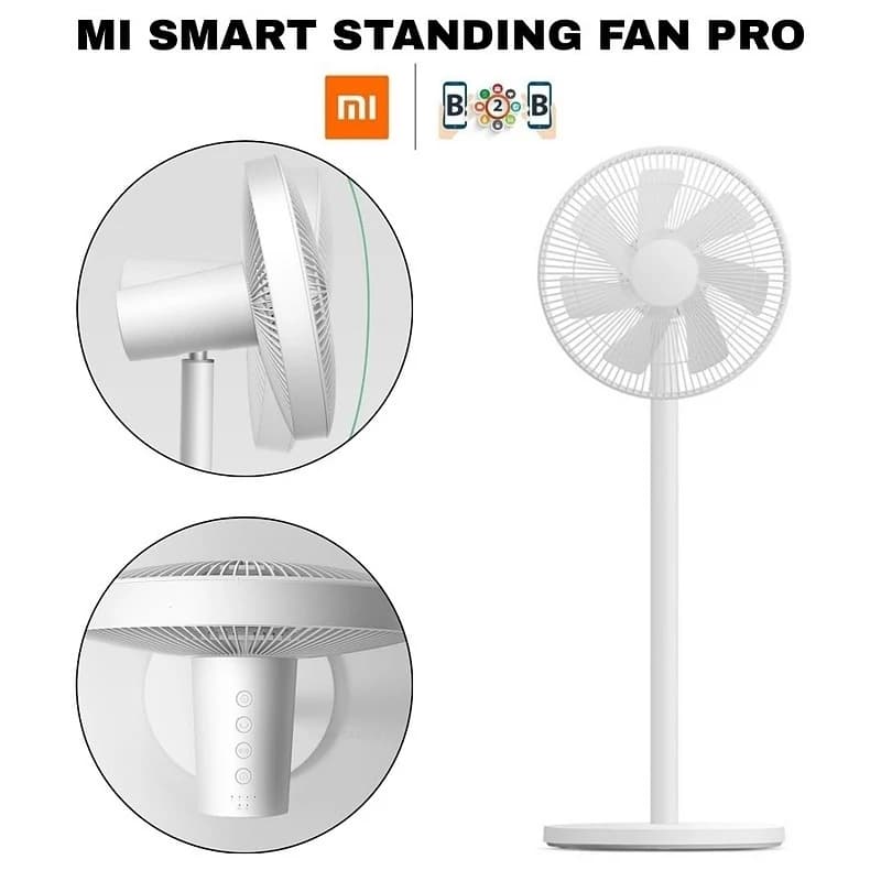 پنکه ایستاده شارژی شیائومی Xiaomi BPLBS03DM Smart Standing Fan 2 Pro — تصویر ۱۱