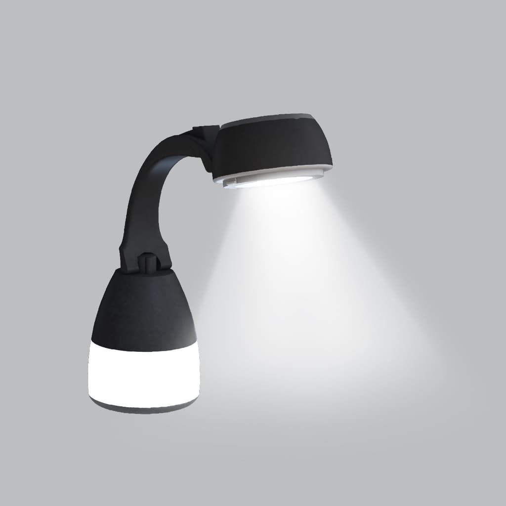 چراغ رومیزی 2 کاره پرودو مدل Porodo 2-in-1 Desk Lamp / Torch Compact Outdoor Lantern PD-LS2IN1DLT — تصویر ۳