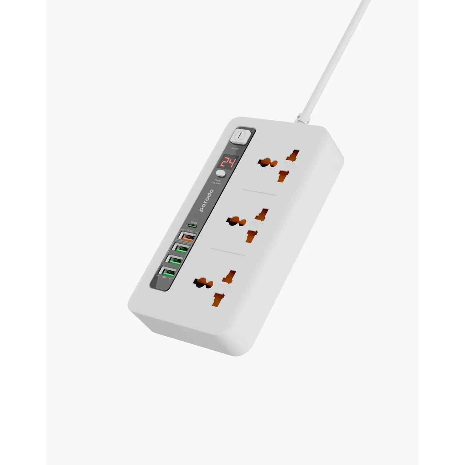 چند راهی برق پرودو Porodo Multi-Port Power HUB PD-FWCH013 — تصویر ۷