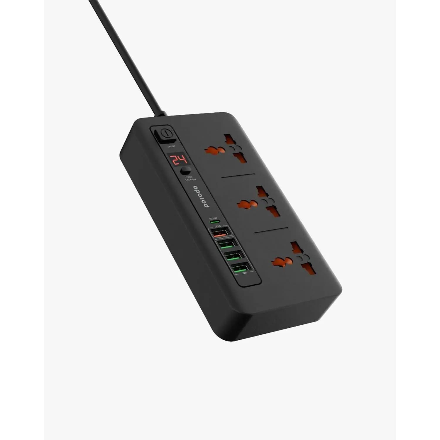 چند راهی برق پرودو Porodo Multi-Port Power HUB PD-FWCH013 — تصویر ۵