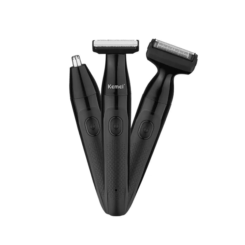 ریش تراش سه کاره کیمی مدل KEMEI Grooming Set 3 in 1 KM-114 — تصویر ۶