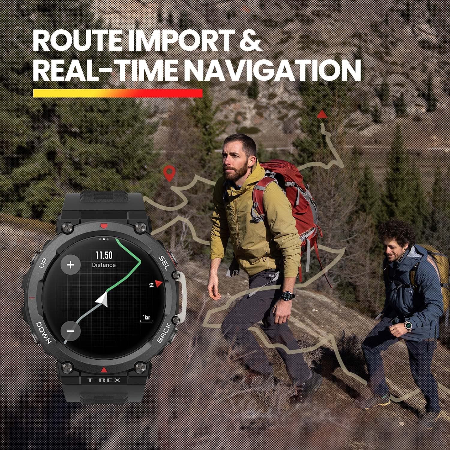 ساعت هوشمند شیائومی امیزفیت Xiaomi AmazFit T-Rex 2 — تصویر ۹