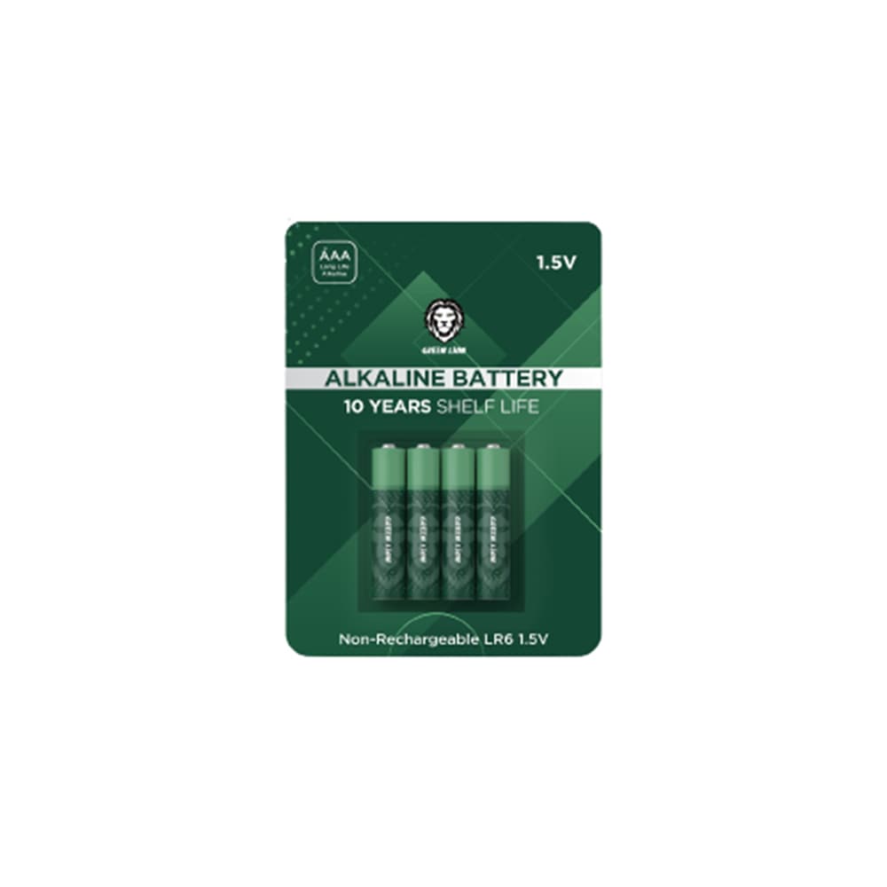 باتری گرین لاین مدل Green Lion Long-Lasting 1.5V Alkaline Battery GNAKBAAA