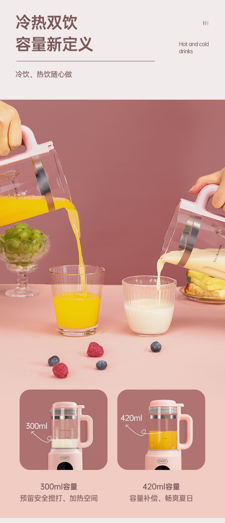 مخلوط کن و بلندر شیائومی Xiaomi ZHENMI Regimen Blender-ZMPB-301 — تصویر ۵