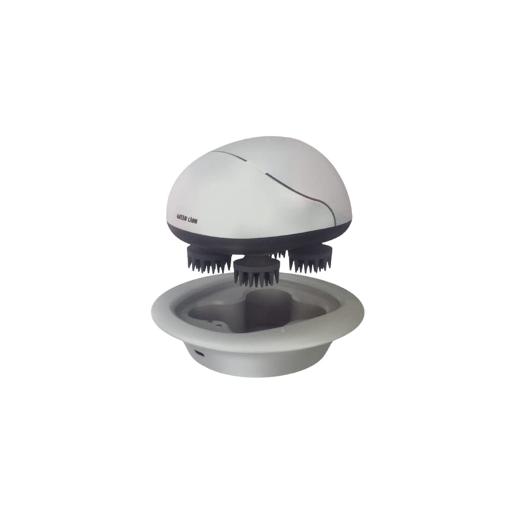 ماساژور سر گرین لاین مدل Green Lion Scalp Mini Massager GNSMINIMSWH — تصویر ۵
