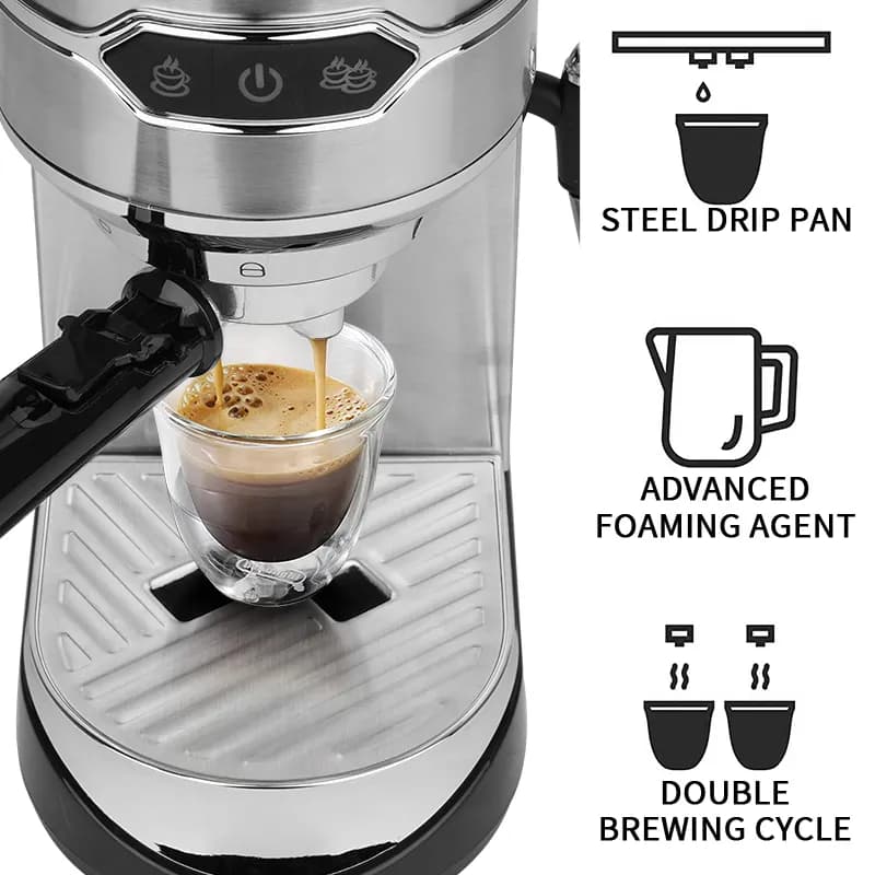 دستگاه اسپرسو ساز خانگی مدل DSP Espresso Coffee Maker KA3065 — تصویر ۴