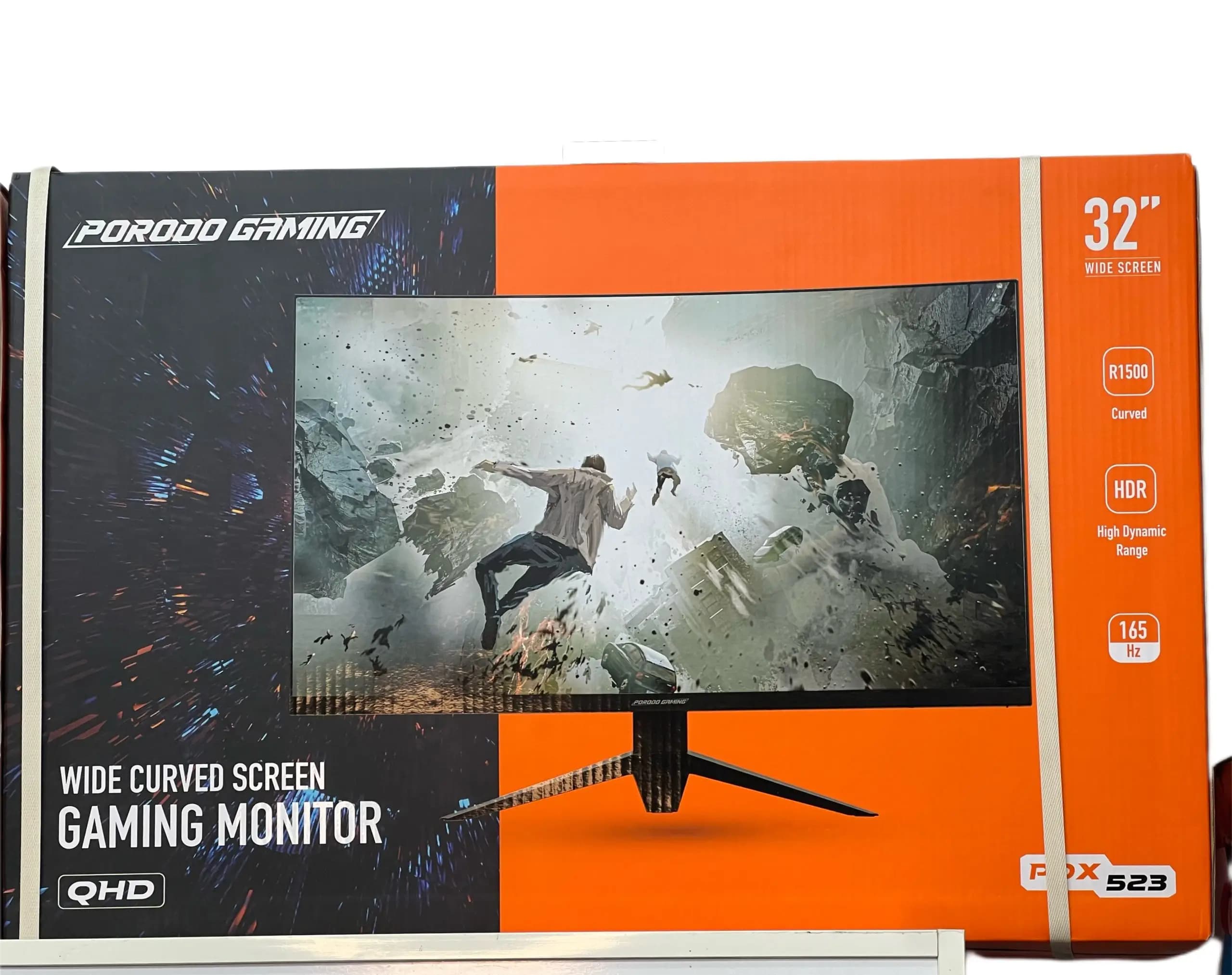 مانیتور گیمینگ منحنی 32 اینچ پرودو مدل Porodo Gaming Wide-Curved Monitor PDX523 — تصویر ۷