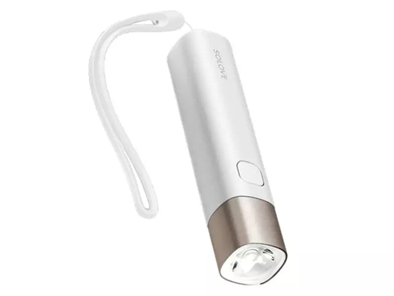 چراغ قوه و پاور بانک شیائومی Xiaomi SOLOVE X3S Flashlight & Power Bank — تصویر ۵