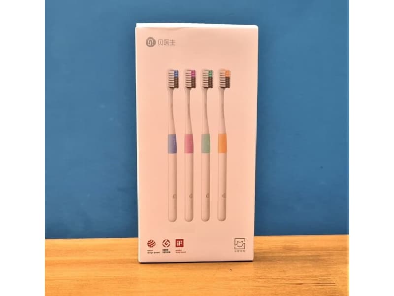 مسواک شیائومی Xiaomi Dr.BEI Bass Toothbrush پک 4 عددی — تصویر ۴
