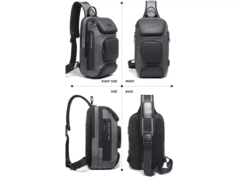 کوله پشتی تک بند بنج مدل BANGE BG-7086 — تصویر ۸