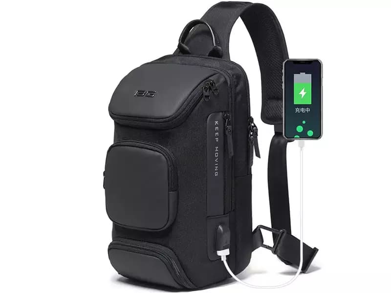کوله پشتی تک بند بنج مدل BANGE BG-7086 — تصویر ۴
