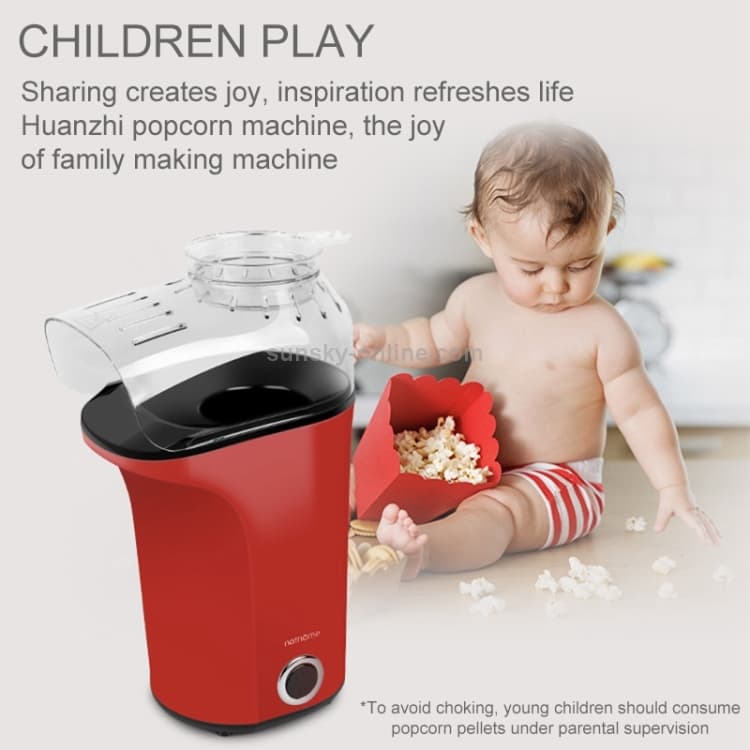 دستگاه پاپ کورن ساز خانگی شیائوی مدل Xiaomi Nathome Popcorn Machine NBM001 — تصویر ۵