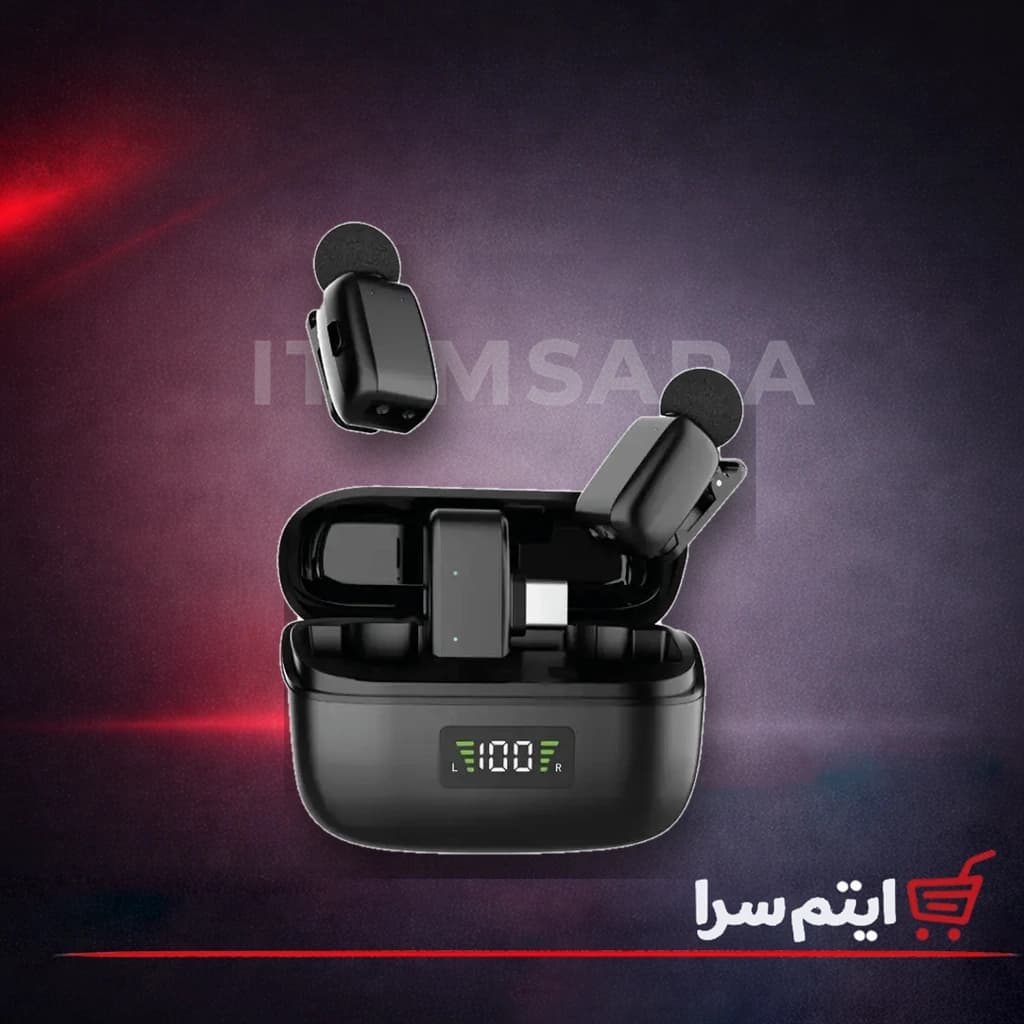 میکروفون یقهای گرین لاین Flex Mic Duo با قابلیت ANC — تصویر ۷